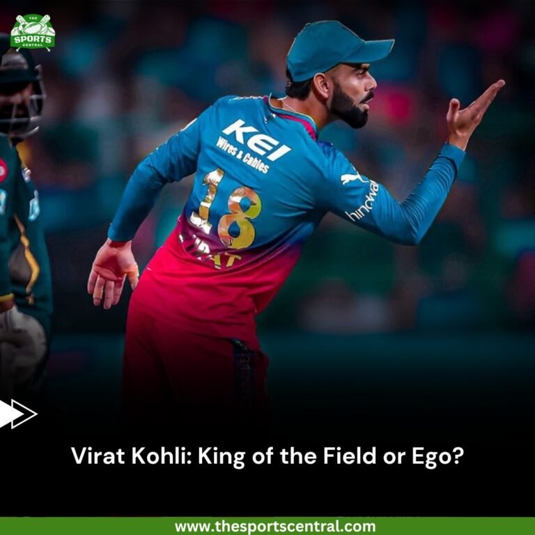 Virat Kohli: King of the Field or Ego?