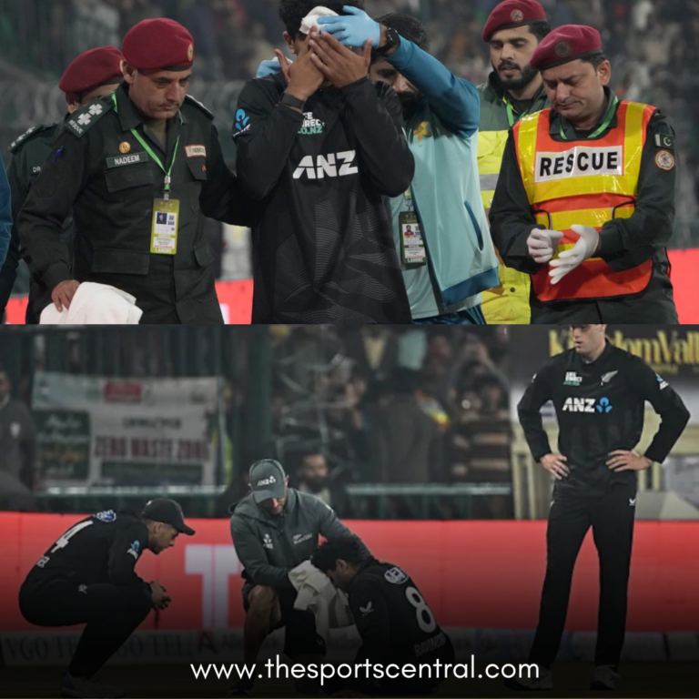 Rachin Ravindra’s Injury Sparks Debate Over Floodlights