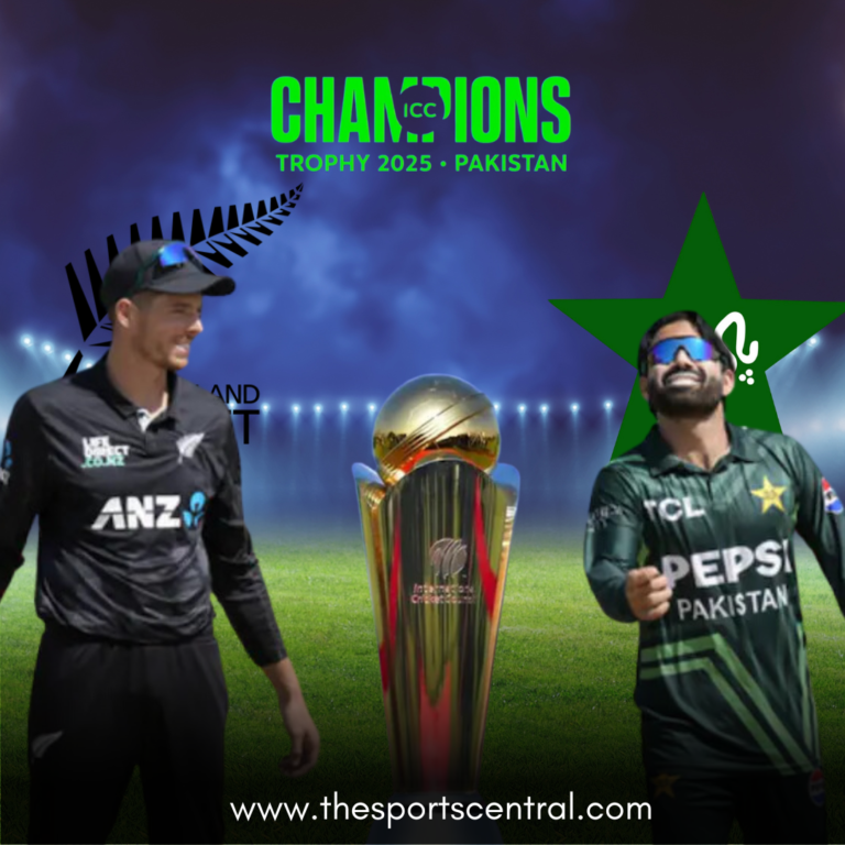 Pakistan Set to Face NZ in ICC Champions Trophy 2025 Opener