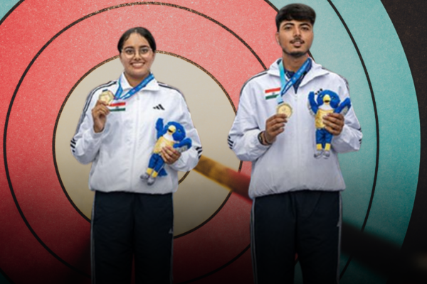 Archers Parneet Kaur and Kushal Dalal Clinch Mixed Compound Gold